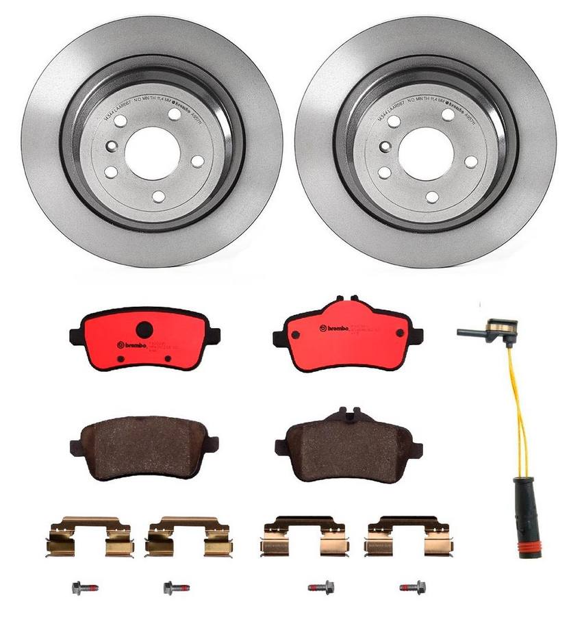 Brembo Brakes Kit – Pads and Rotors Rear (325mm) (Ceramic)