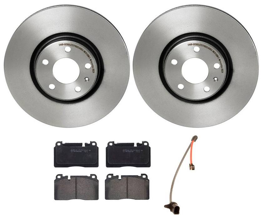 Brembo Brake Pads and Rotors Kit – Front (320mm) (Low-Met)