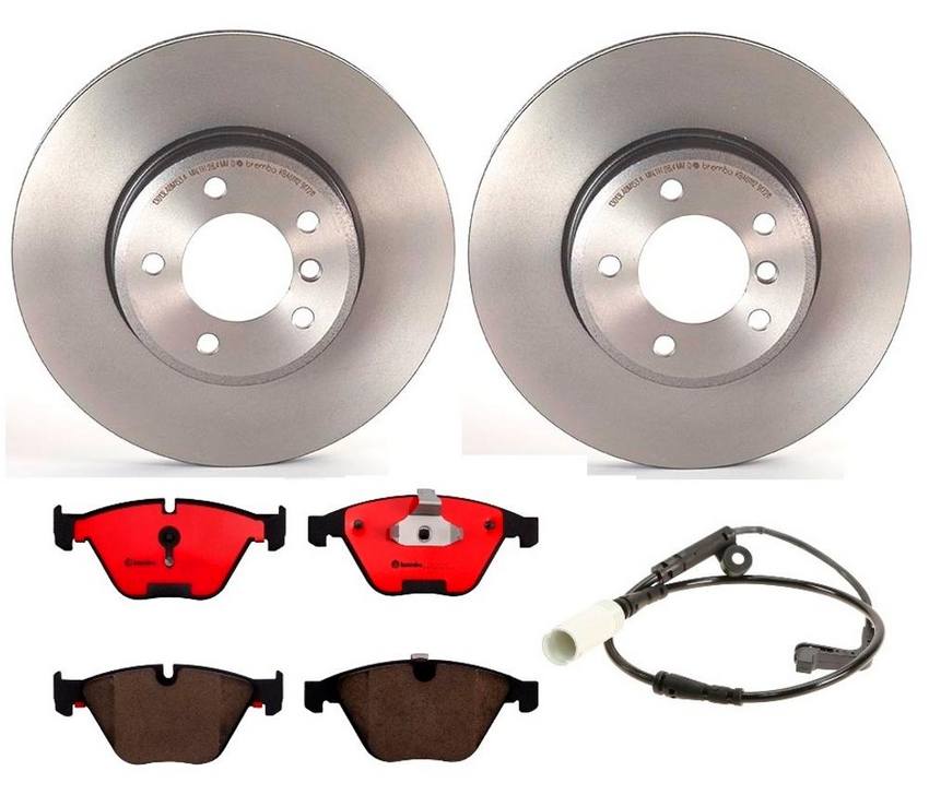 Brembo Brake Pads and Rotors Kit – Front (324mm) (Ceramic)