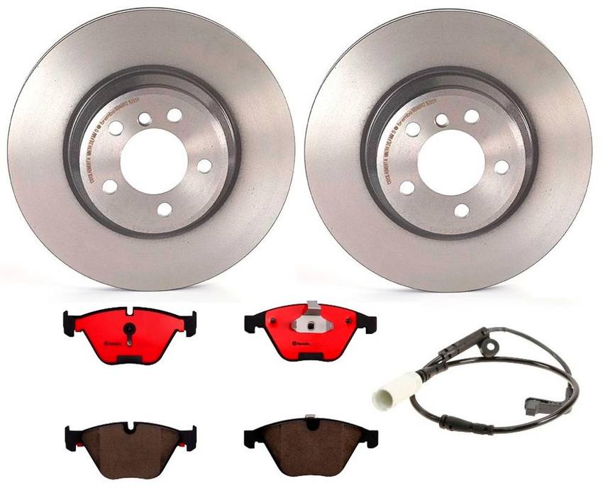 BMW Brembo Brake Kit – Pads and Rotors Front (348mm) (Ceramic) 34116864057 – Brembo 1535298KIT