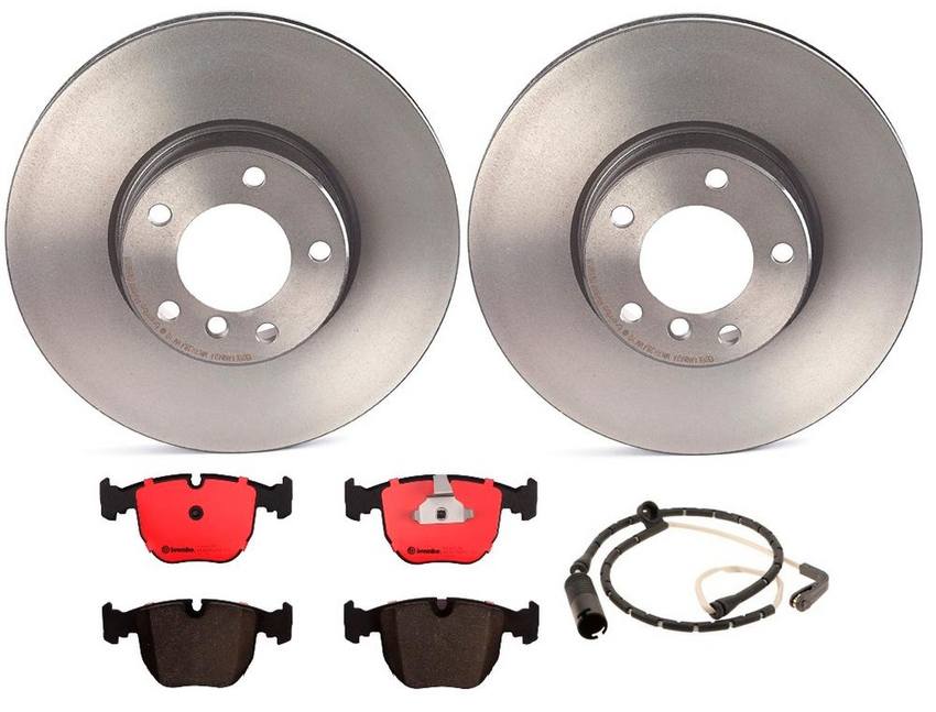 BMW Brembo Brake Kit – Pads and Rotors Front (324mm) (Ceramic) 34116767059 – Brembo 1535310KIT