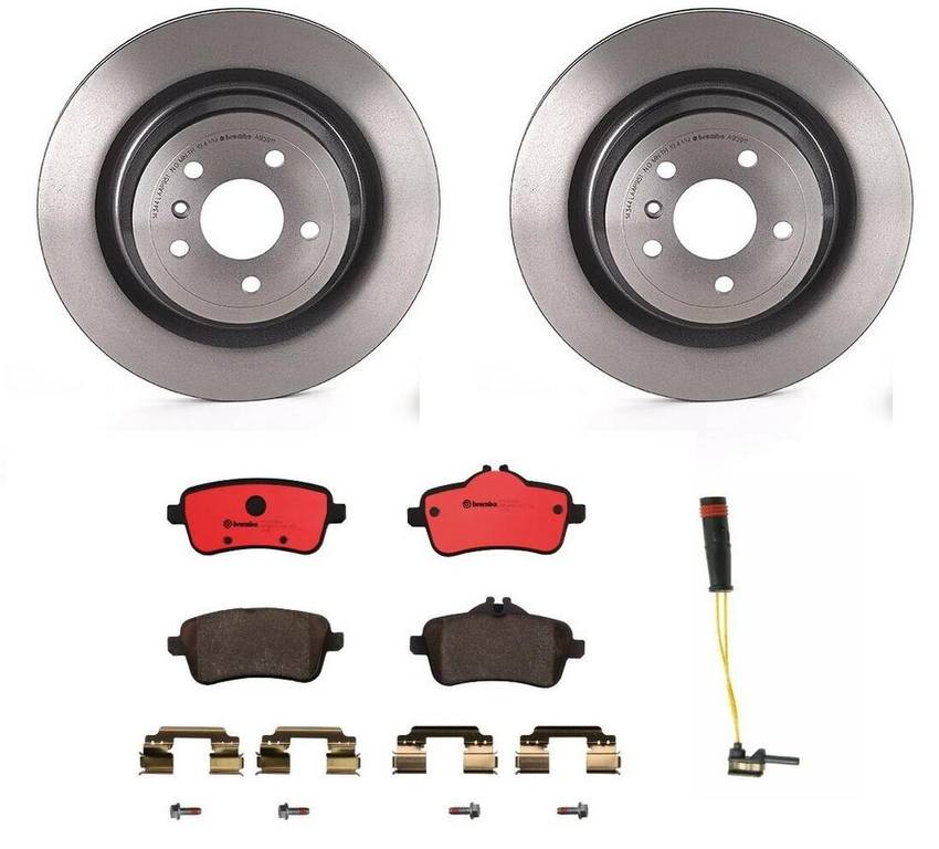 Mercedes Brembo Brakes Kit – Pads and Rotors Rear (330mm) (Ceramic) 2115401717 – Brembo 1535344KIT