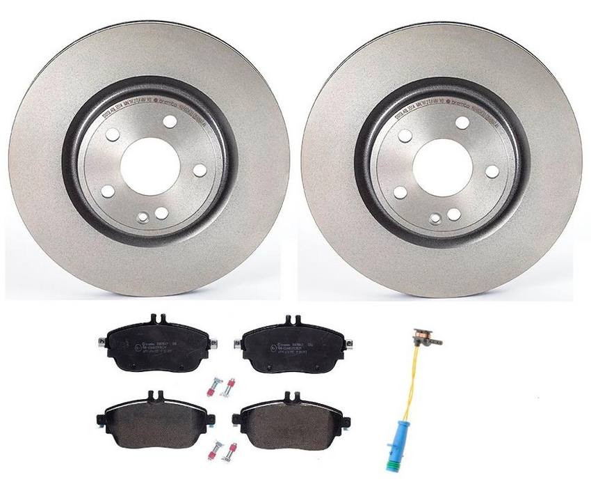 Brembo Brake Pads and Rotors Kit – Front (320mm) (Low-Met)