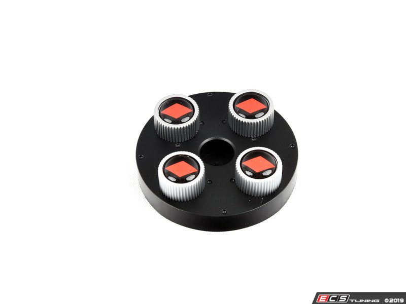 Red Audi Sport Logo Valve Stem Caps