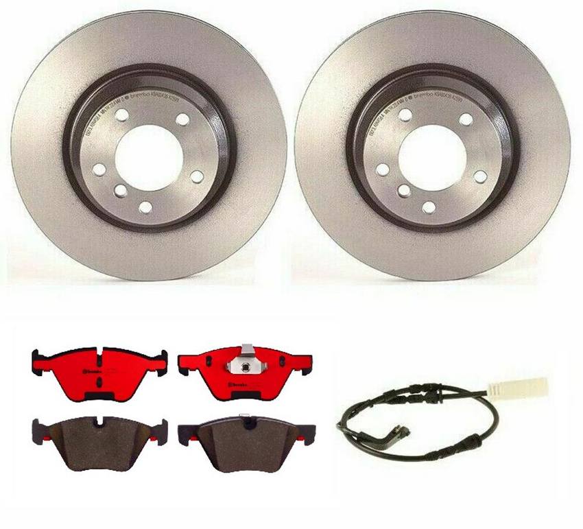 BMW Brembo Brake Kit – Pads and Rotors Front (330mm) (Ceramic) 34356789439 – Brembo 1535944KIT