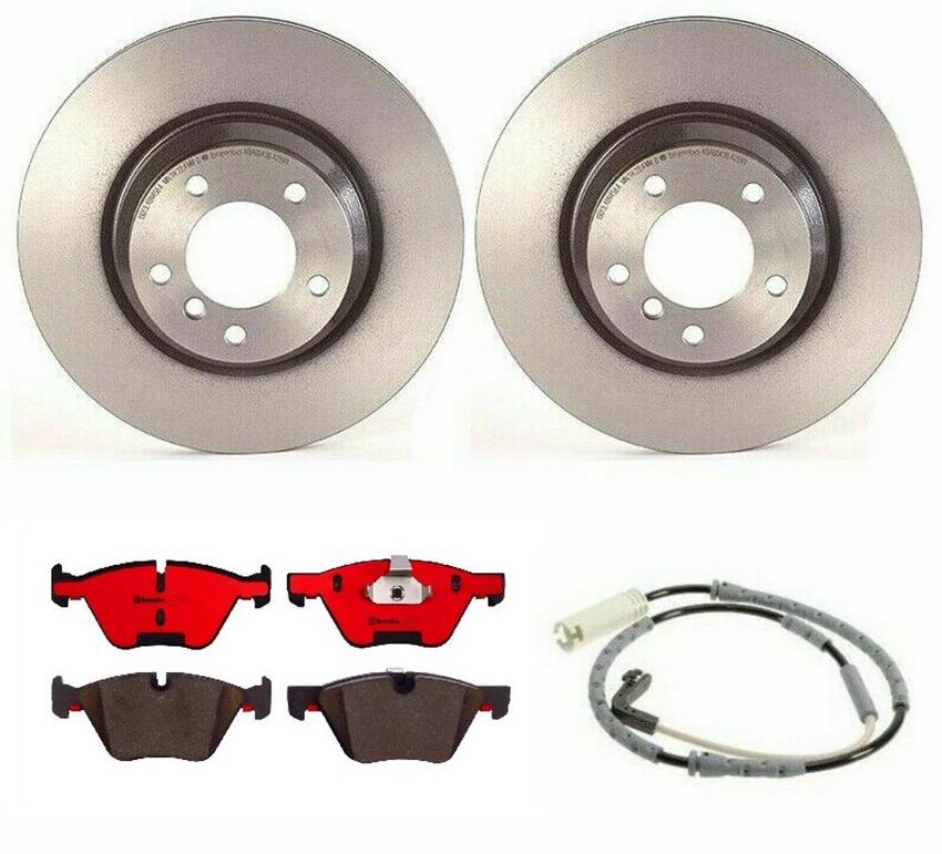 Brembo Brake Pads and Rotors Kit – Front (330mm) (Ceramic)