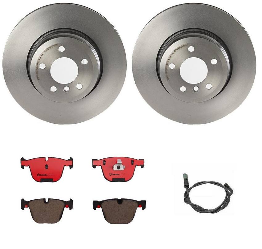 Brembo Brakes Kit – Pads and Rotors Rear (345mm) (Ceramic)