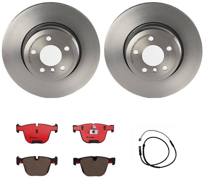 Brembo Brakes Kit – Pads and Rotors Rear (345mm) (Ceramic)