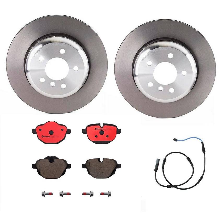 BMW Brembo Brake Kit – Pads and Rotors Rear (330mm) (Ceramic) 34356791962 – Brembo 1536141KIT