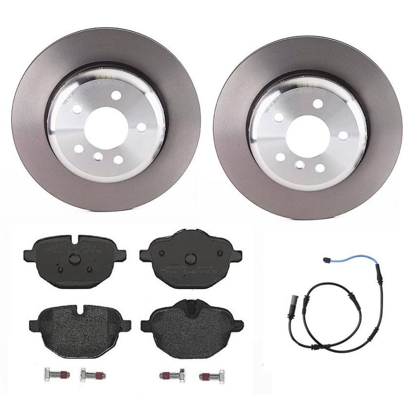 BMW Brembo Brake Kit – Pads and Rotors Rear (330mm) (Low-Met) 34356791962 – Brembo 1536156KIT