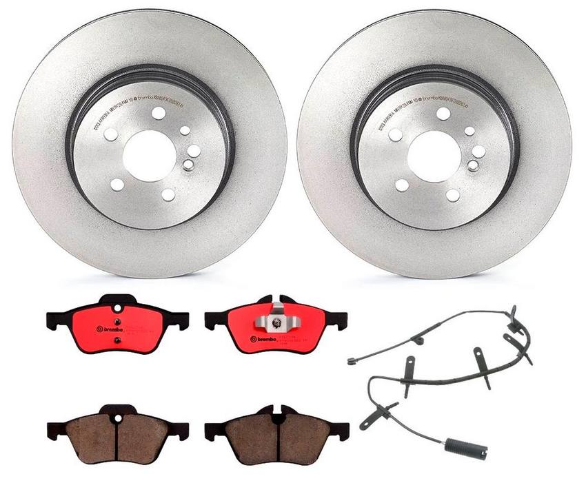 Mini Brakes Kit – Brembo Pads and Rotors Front (276mm) (Ceramic) 34356778175 – Brembo 1536355KIT