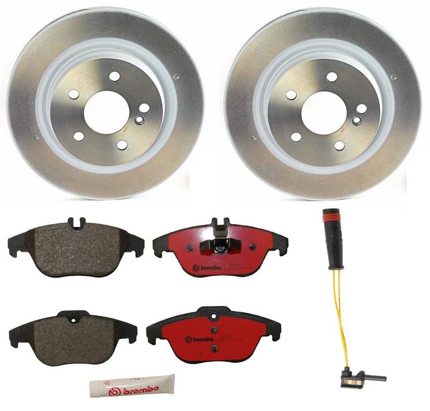 Mercedes Brembo Brakes Kit – Pads and Rotors Rear (300mm) (Ceramic) 2115401717 – Brembo 1538917KIT