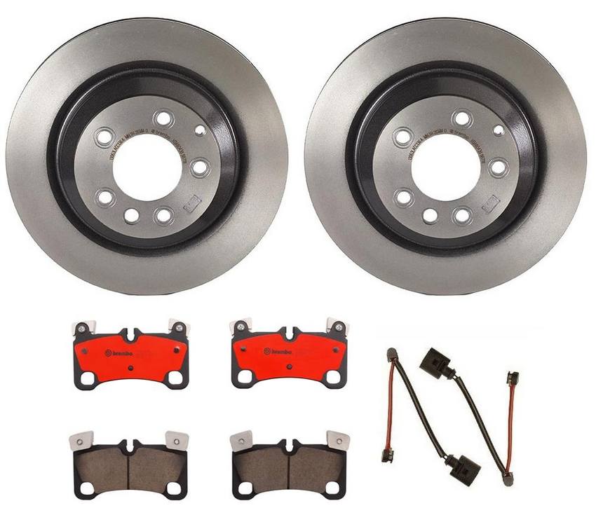 Brembo Brakes Kit – Pads and Rotors Rear (358mm) (Ceramic)