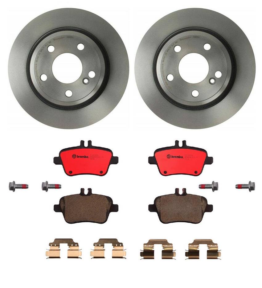 Brembo Brakes Kit – Pads and Rotors Rear (295mm) (Ceramic)