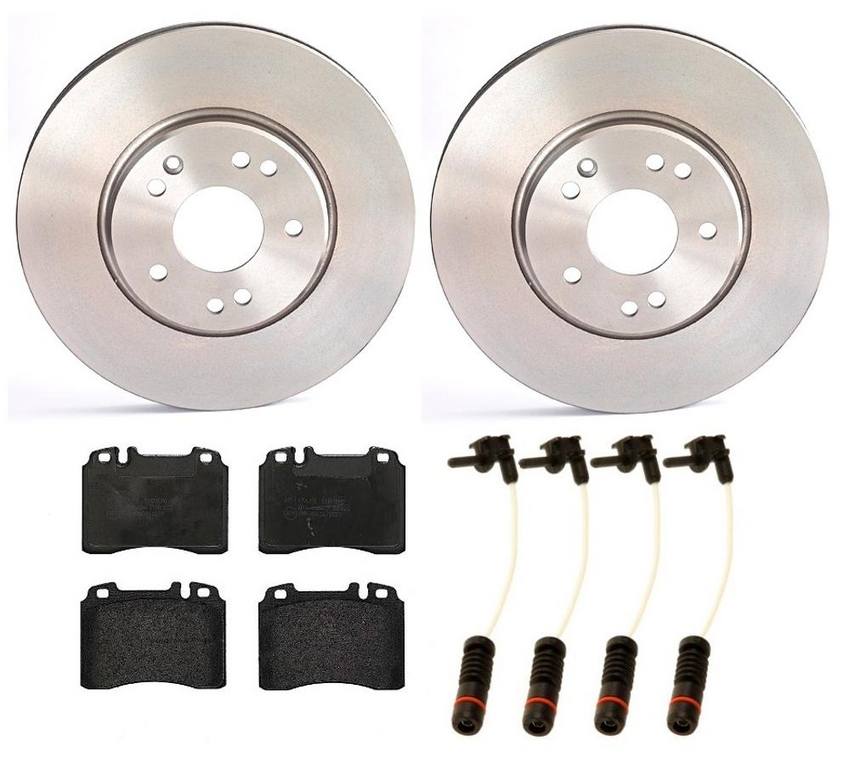 Brembo Brake Pads and Rotors Kit – Front (300mm) (Low-Met)