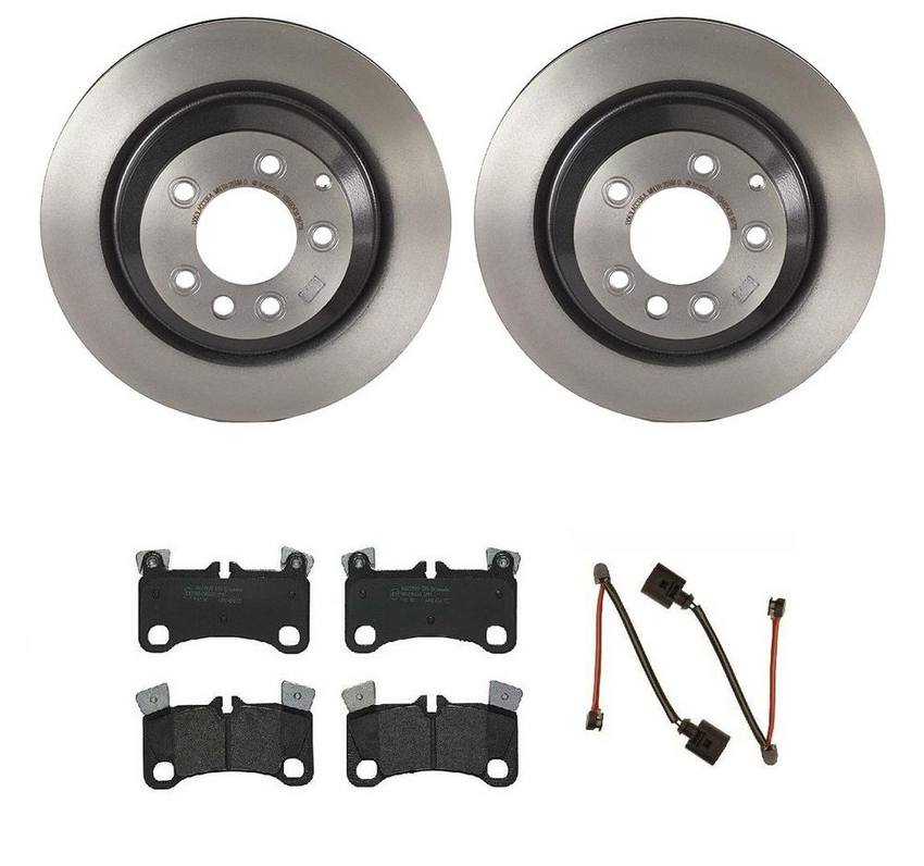 Brembo Brakes Kit – Pads and Rotors Rear (358mm) (Low-Met)