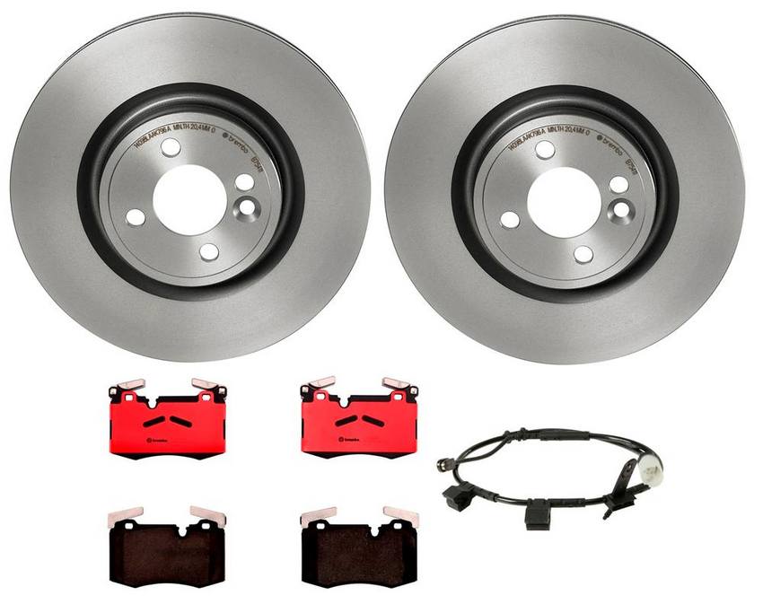 Mini Brakes Kit – Brembo Pads and Rotors Front (316mm) (Ceramic) 34356792572 – Brembo 1539182KIT