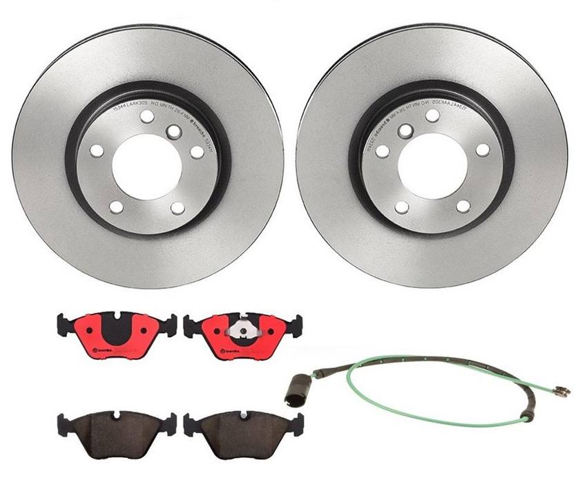 Brembo Brake Pads and Rotors Kit – Front (315mm) (Ceramic)