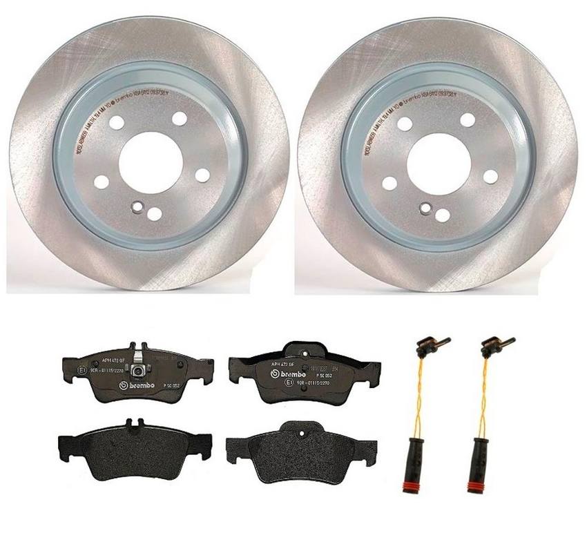 Brembo Brakes Kit – Pads and Rotors Rear (300mm) (Low-Met)