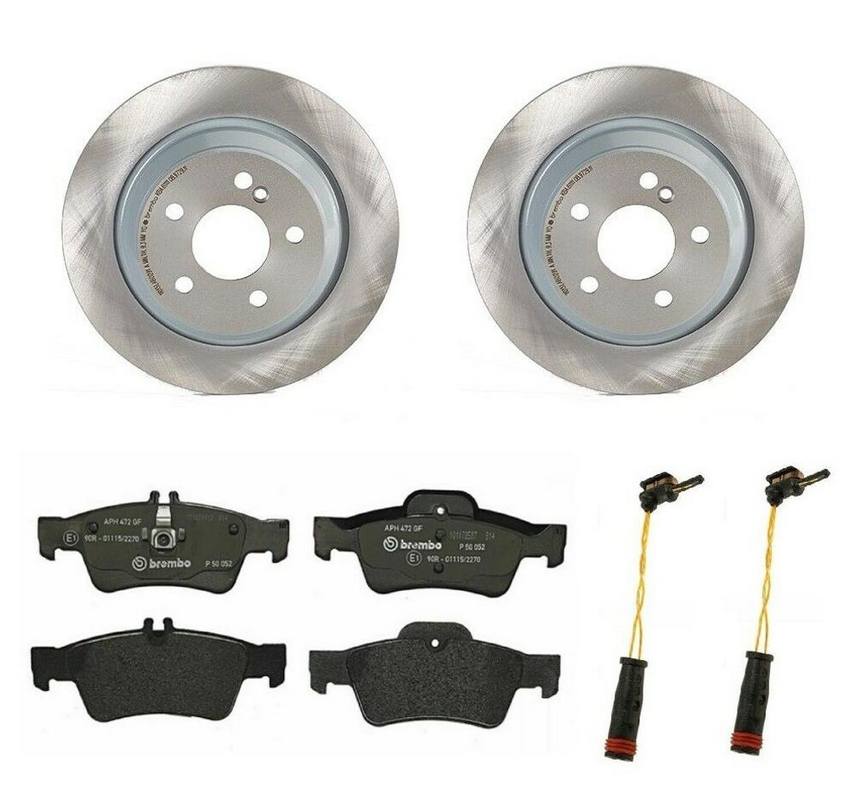 Brembo Brakes Kit – Pads and Rotors Rear (300mm) (Low-Met)