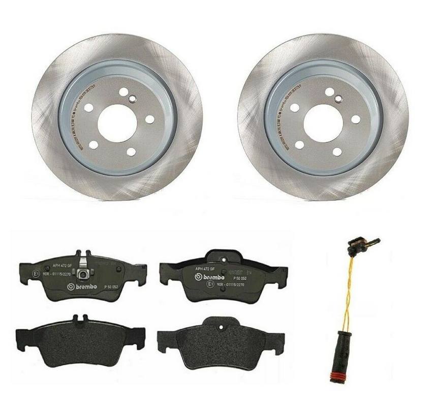 Brembo Brakes Kit – Pads and Rotors Rear (300mm) (Low-Met)