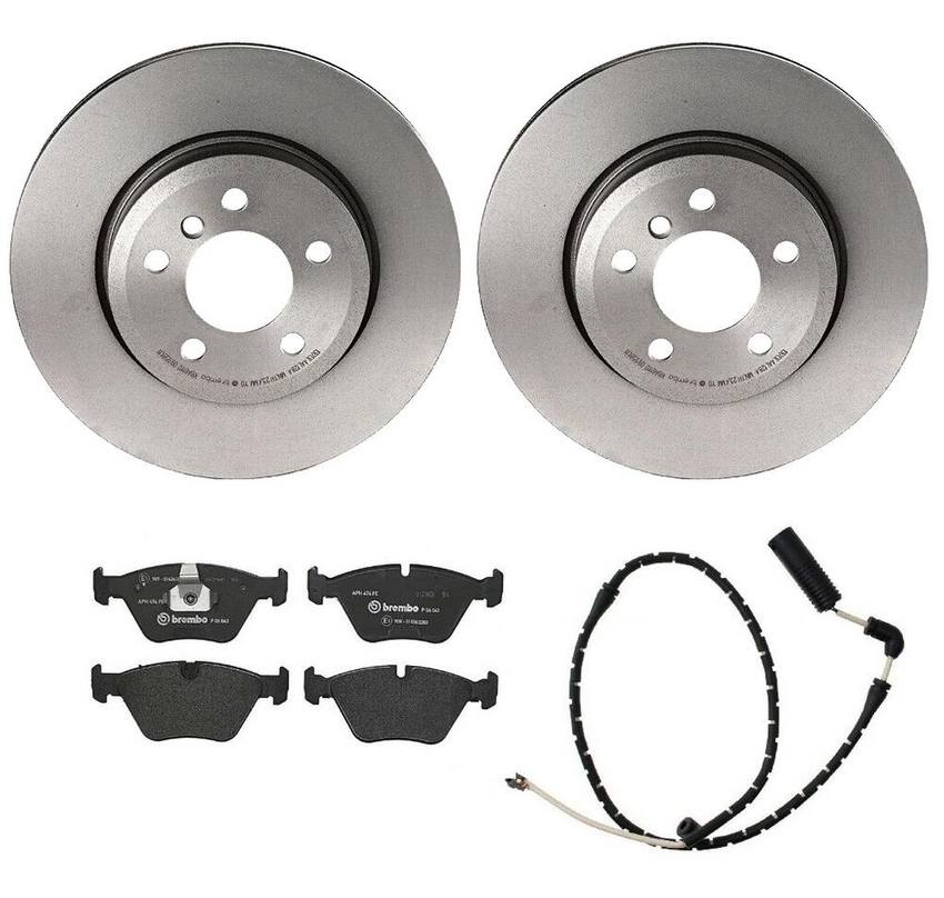 BMW Brembo Brake Kit – Pads and Rotors Front (325mm) (Low-Met) 34353411756 – Brembo 1539919KIT