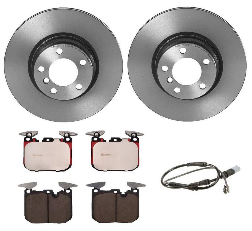 BMW Brembo Brake Kit – Pads and Rotors Front (330mm) (Ceramic) 34356792289 – Brembo 1540045KIT