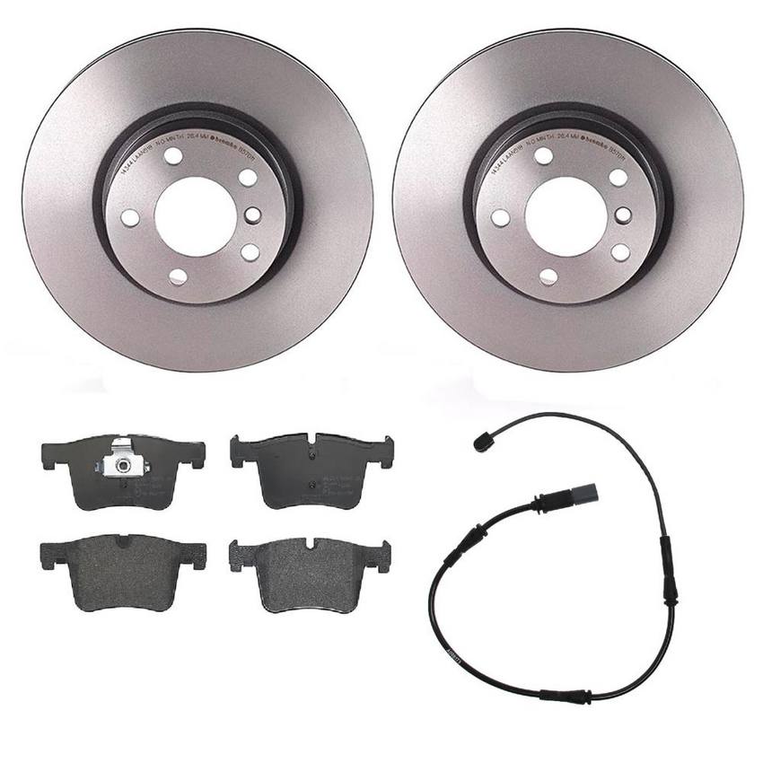 BMW Brembo Brake Kit – Pads and Rotors Front (328mm) (Low-Met) 34356790303 – Brembo 1540125KIT