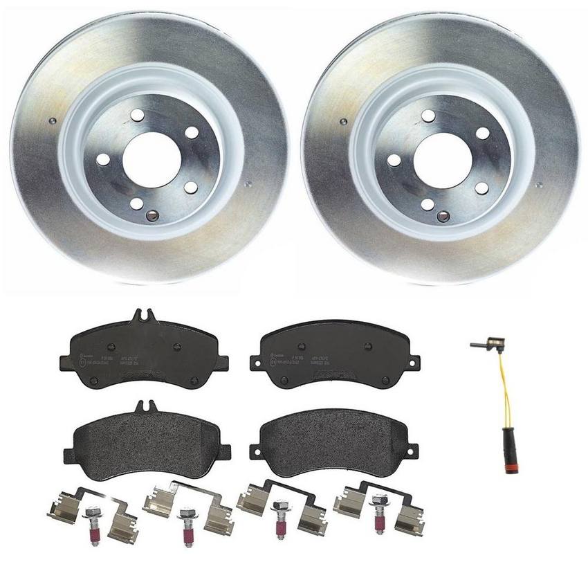 Brembo Brake Pads and Rotors Kit – Front (330mm) (Low-Met)