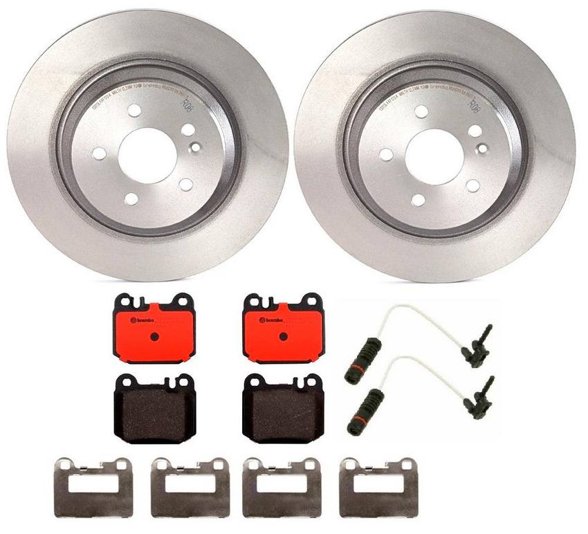 Brembo Brakes Kit – Pads and Rotors Rear (331mm) (Ceramic)