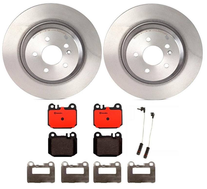 Brembo Brakes Kit – Pads and Rotors Rear (331mm) (Ceramic)