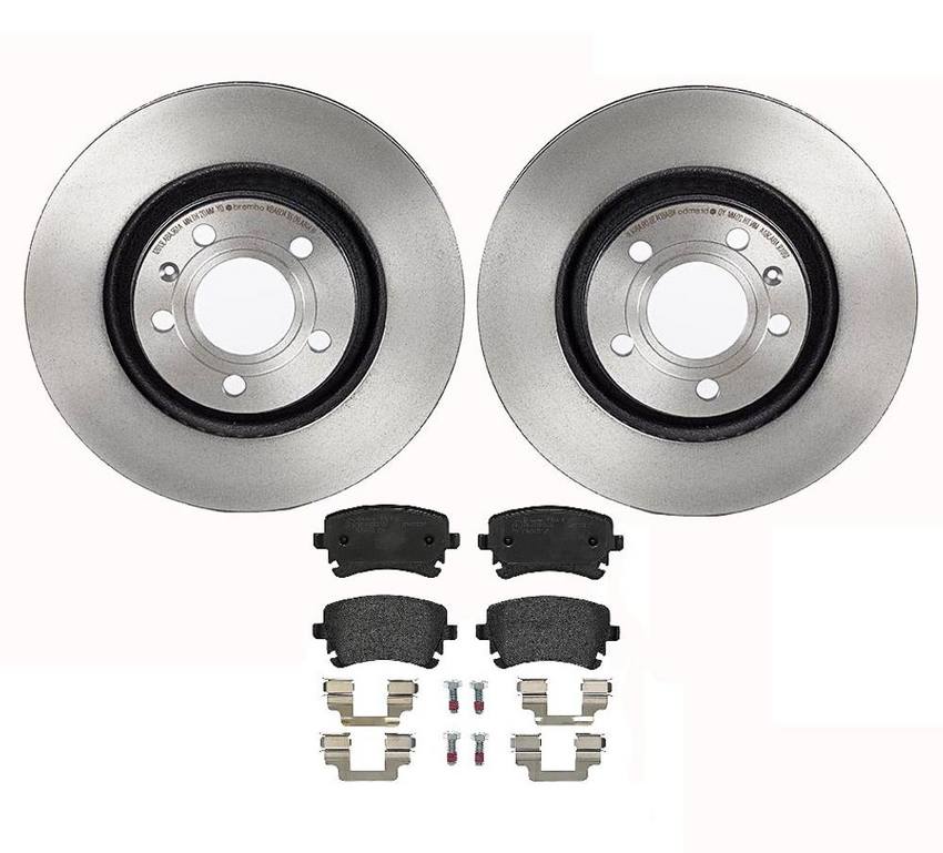 Brembo Brakes Kit – Pads and Rotors Rear (300mm) (Low-Met)