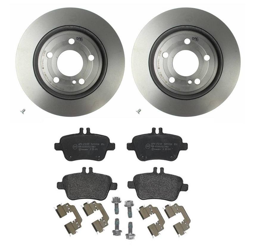 Brembo Brakes Kit – Pads and Rotors Rear (300mm) (Low-Met)