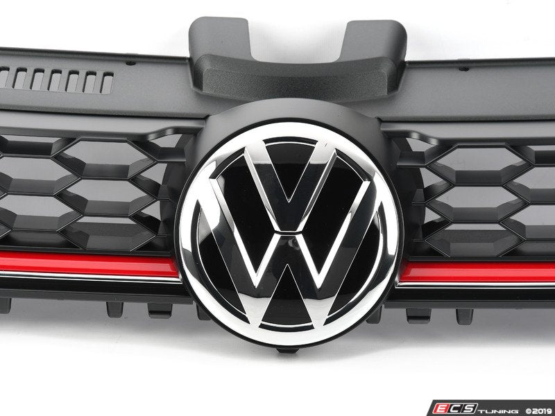 GTI Non-Lighting Package Grille - With Red Strip