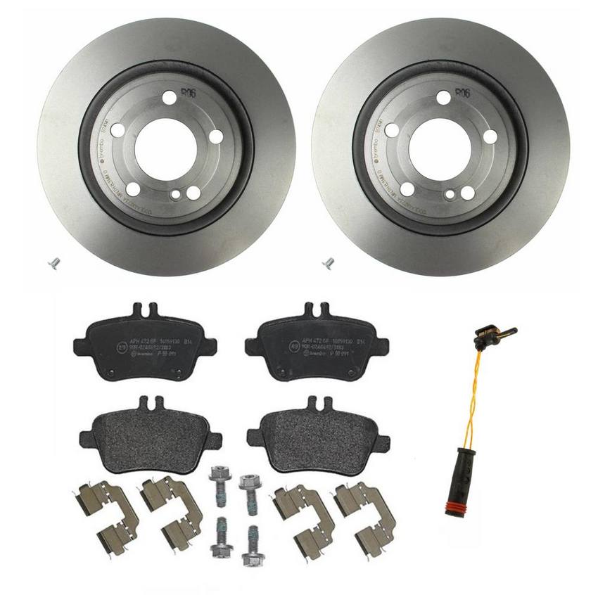 Brembo Brakes Kit – Pads and Rotors Rear (300mm) (Low-Met)