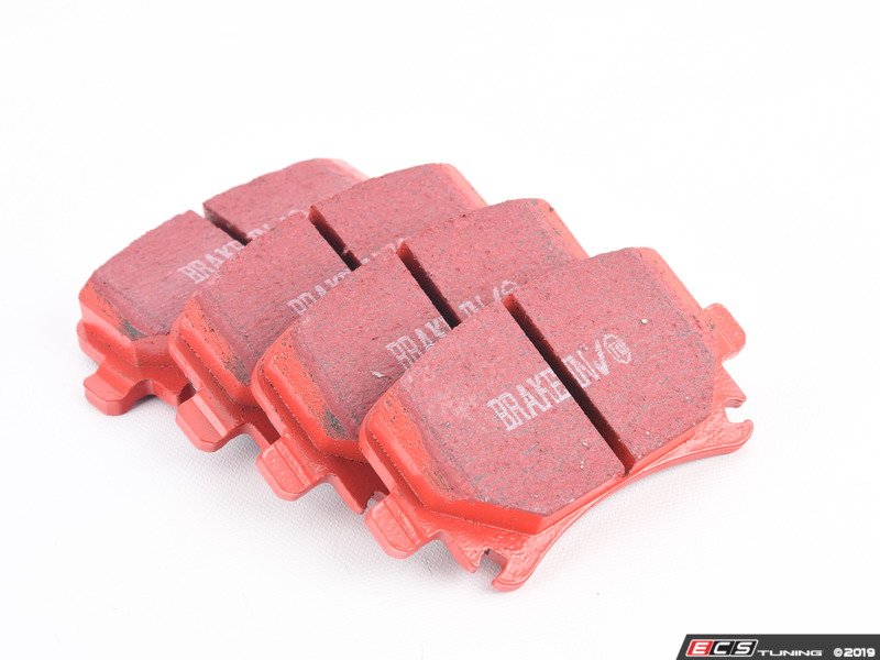 Front & Rear Brake Pad Kit - EBC RedStuff