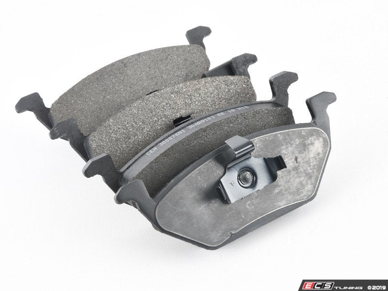 Premium Semi-Metallic Front Brake Pad Set