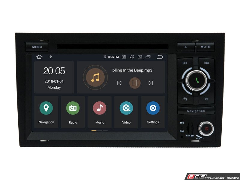 7" Android DVD Multimedia System - With CarPlay & Android Auto