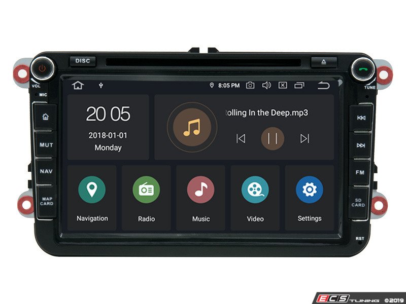 8" Android DVD Multimedia System - With CarPlay & Android Auto