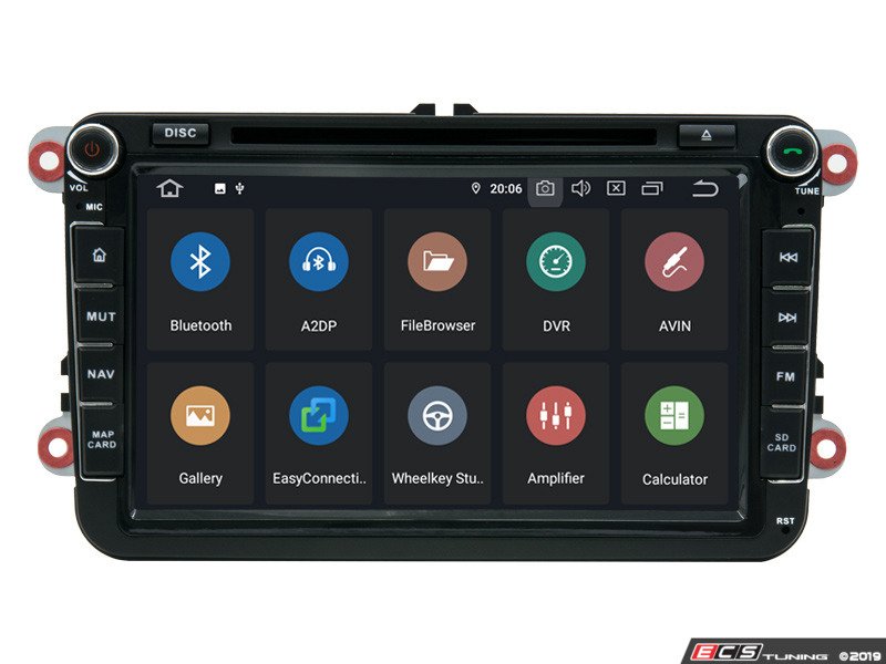 8" Android DVD Multimedia System - With CarPlay & Android Auto