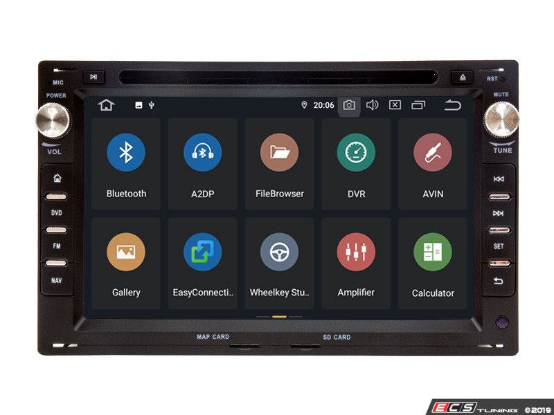 7" Android DVD Multimedia System - With CarPlay & Android Auto