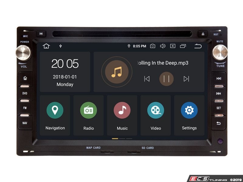 7" Android DVD Multimedia System - With CarPlay & Android Auto