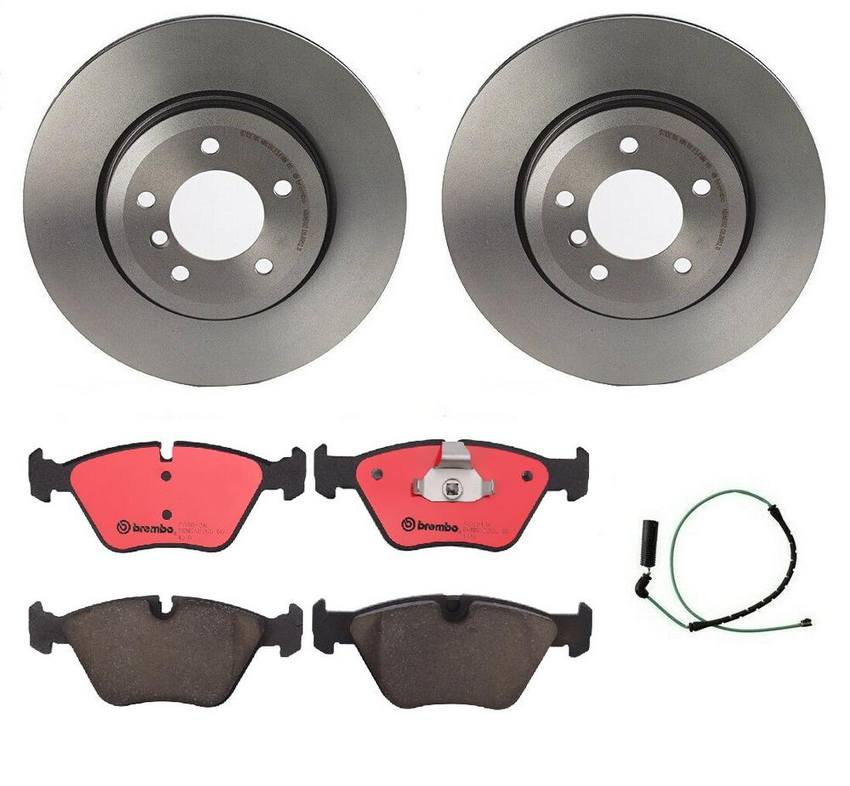 Brembo Brake Pads and Rotors Kit – Front (325mm) (Ceramic)