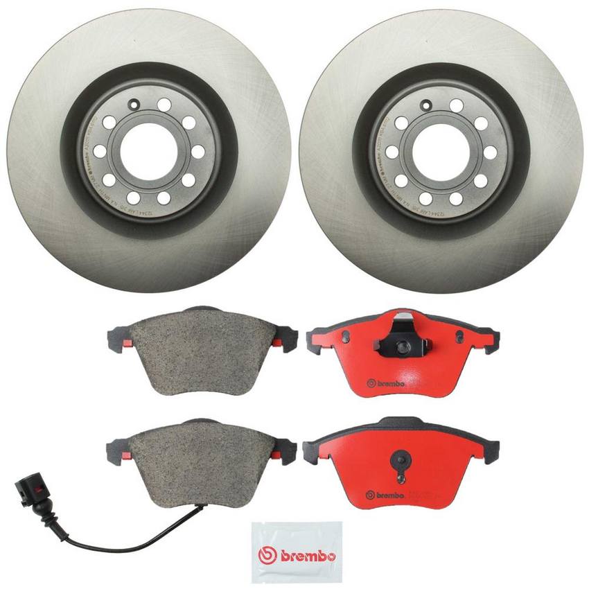 Brembo Brake Pads and Rotors Kit – Front (345mm) (Ceramic)