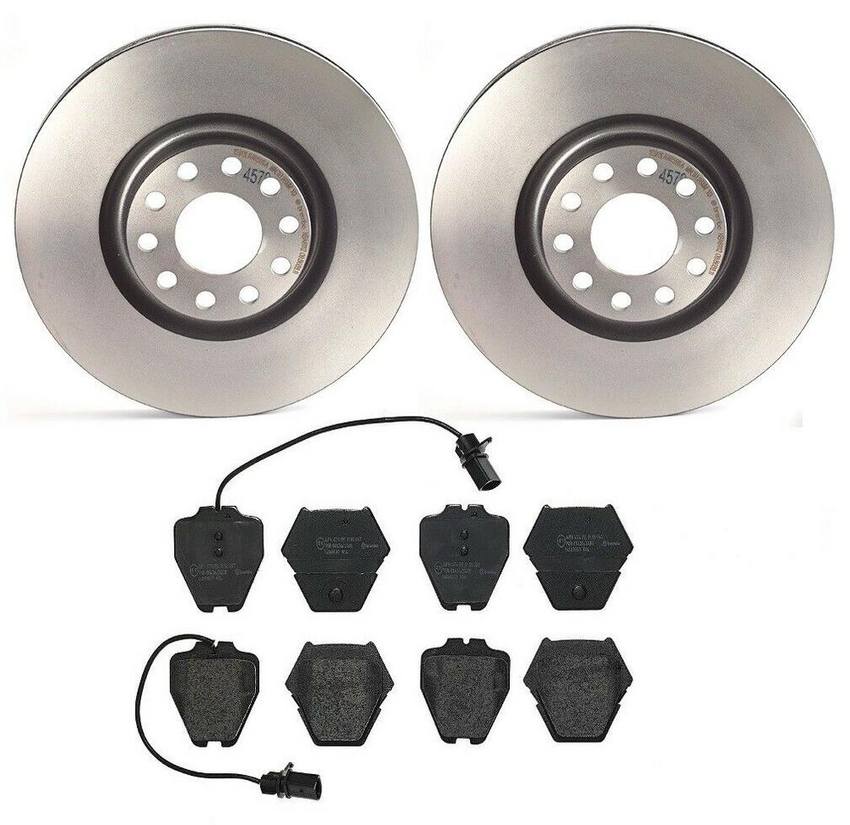 Brembo Brake Pads and Rotors Kit – Front (321mm) (Low-Met)