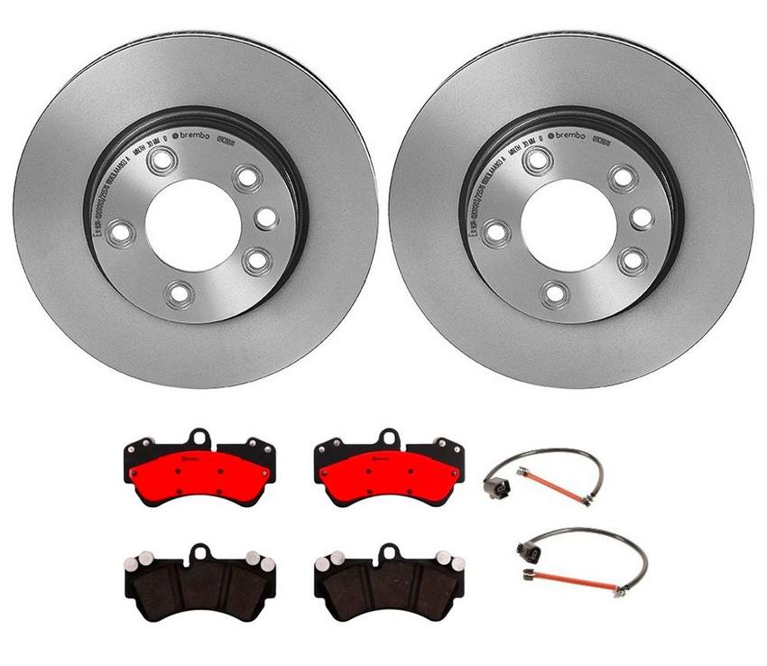 Brembo Brake Pads and Rotors Kit – Front (330mm) (Ceramic)