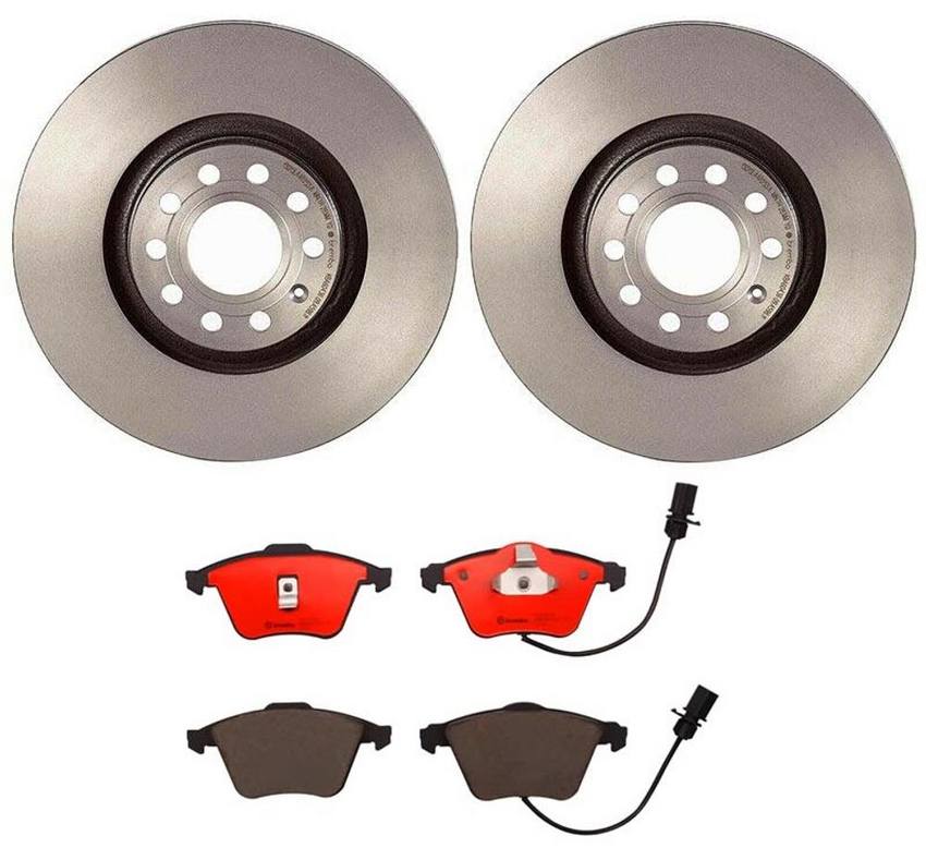 Brembo Brake Pads and Rotors Kit – Front (320mm) (Ceramic)