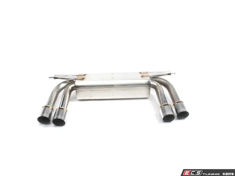 Stainless Axle-Back Exhaust - Polished Tips