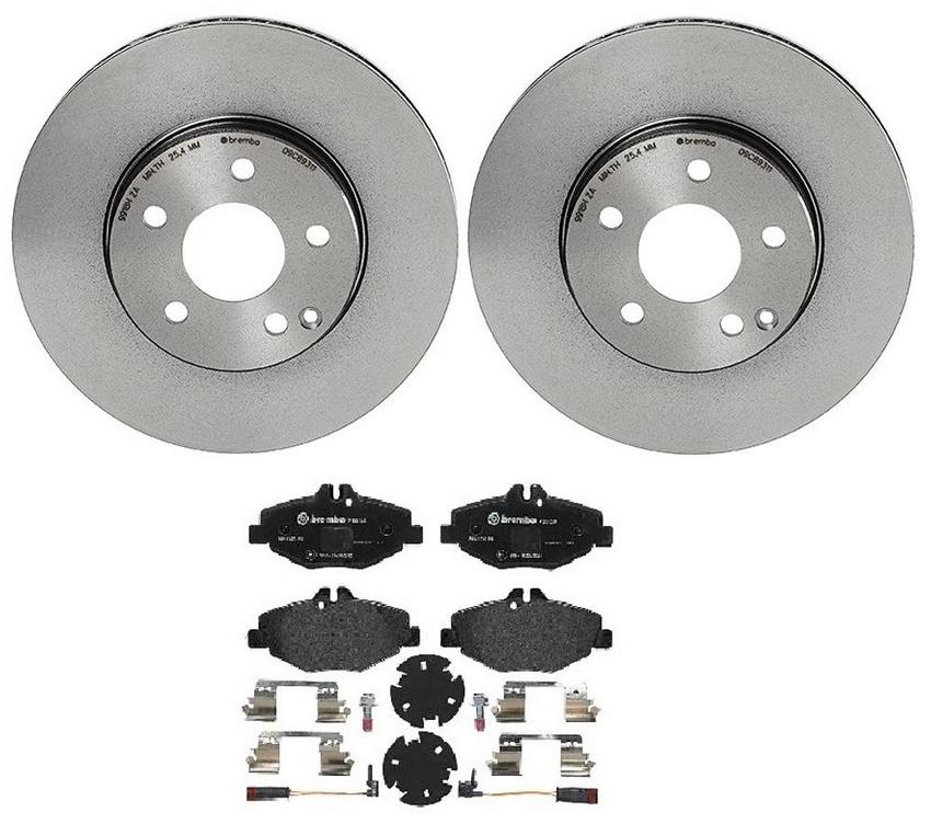 Brembo Brake Pads and Rotors Kit – Front (295mm) (Low-Met)