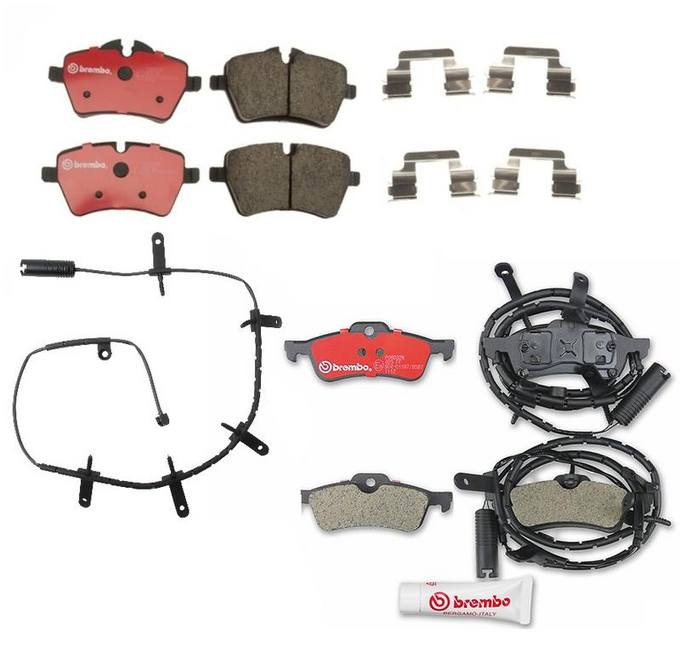 Mini Brembo Brake Pads Kit –  Front and Rear (Ceramic) 34356778175 – Brembo 1552923KIT